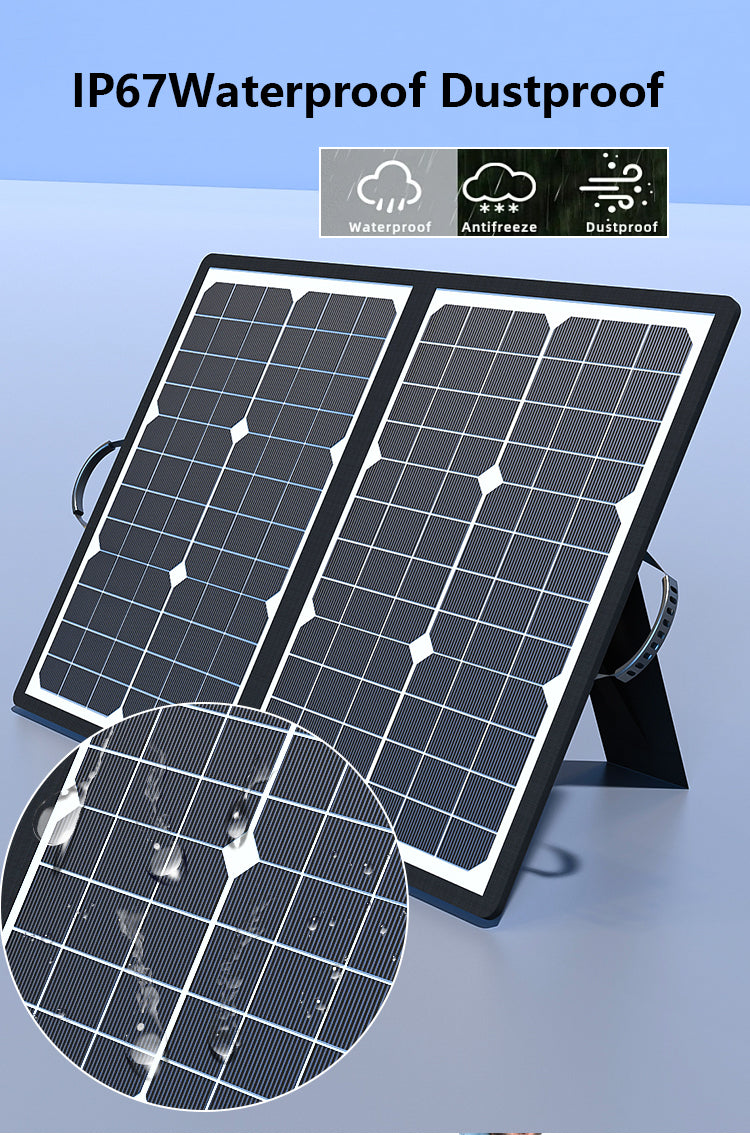 Faltbares Solarpanel 1000W Komplettset mit MPPT Controller