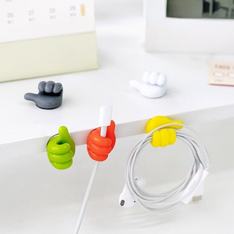 10+10 Gratis | Grip - Selbstklebende Silikonhaken für Kabel und kleine Gegenstände