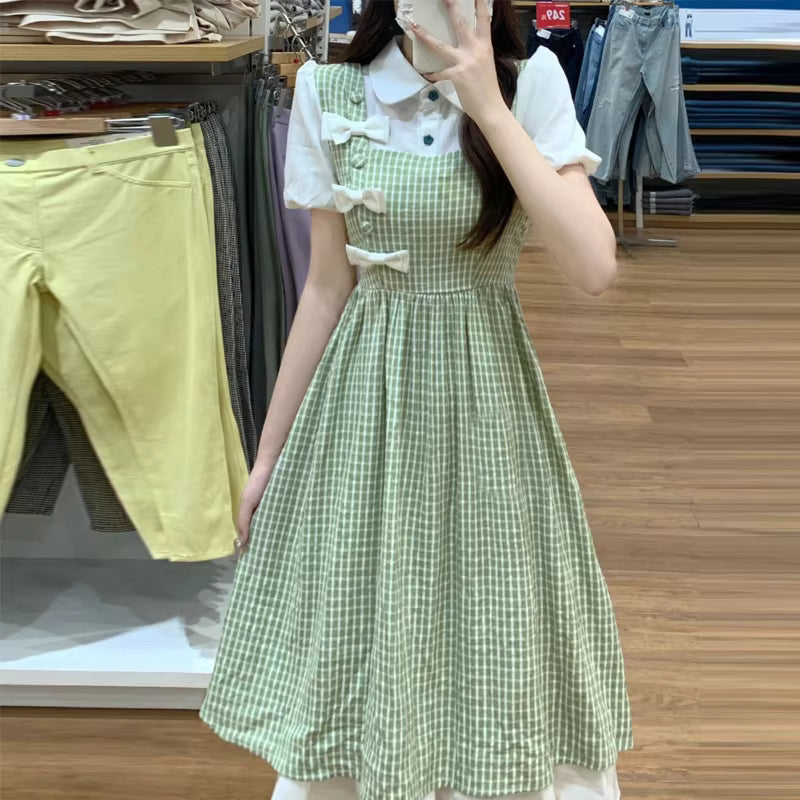 Damen-Dirndl mit  Traditionelle Trachtenelemente