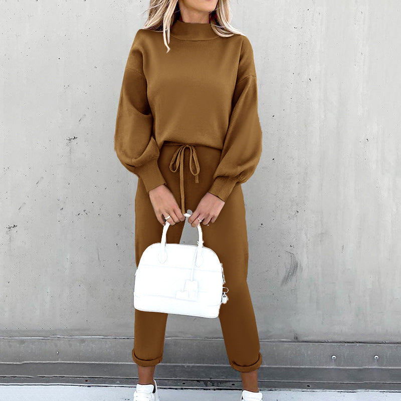 Lounge Set für Damen mit Sweatshirt und Hose