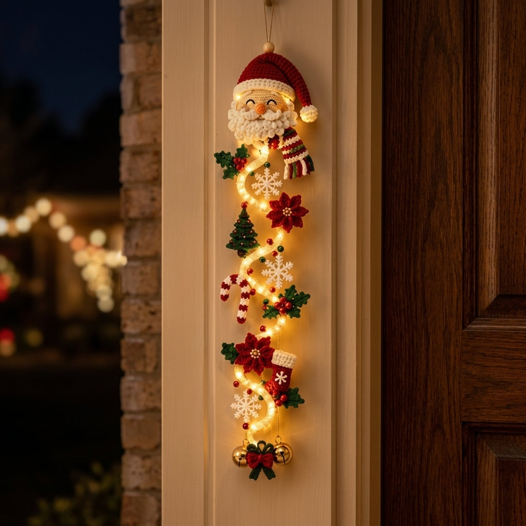 Festipend - LED-KerzhänFestiglow - Dekorative LED-Hängeleuchte für Weihnachtenger für festliche Dekoration