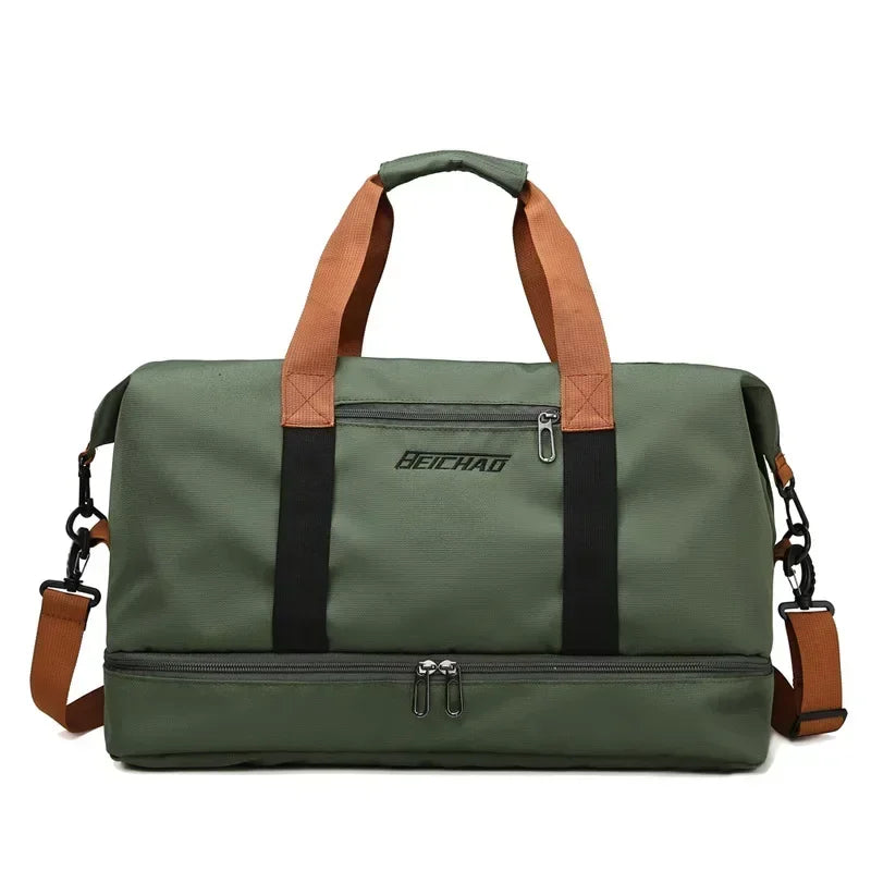 Fitness Reisetasche mit Schuhfach & Nassfach