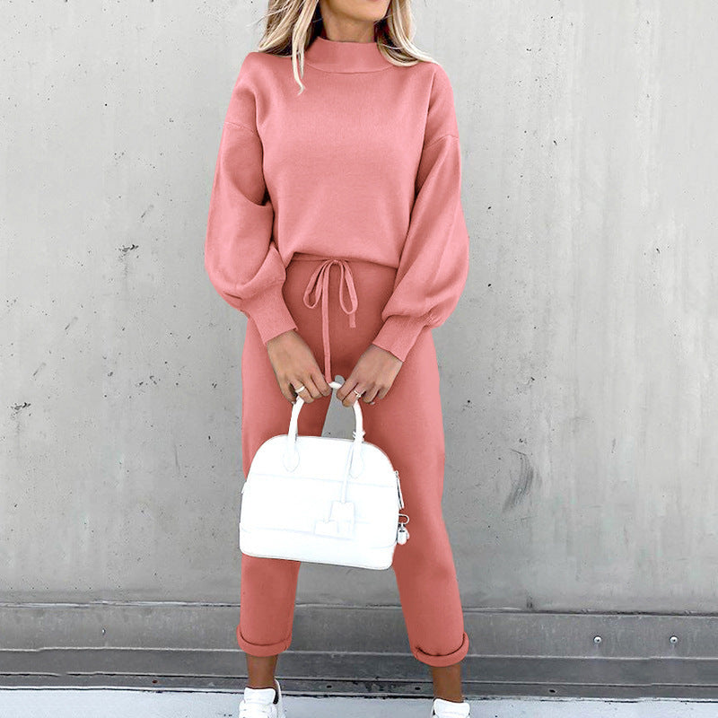 Lounge Set für Damen mit Sweatshirt und Hose