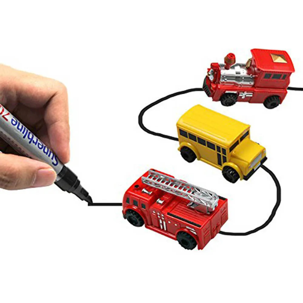 Path - Induktives Spielzeugauto mit Linienfolger und Stift