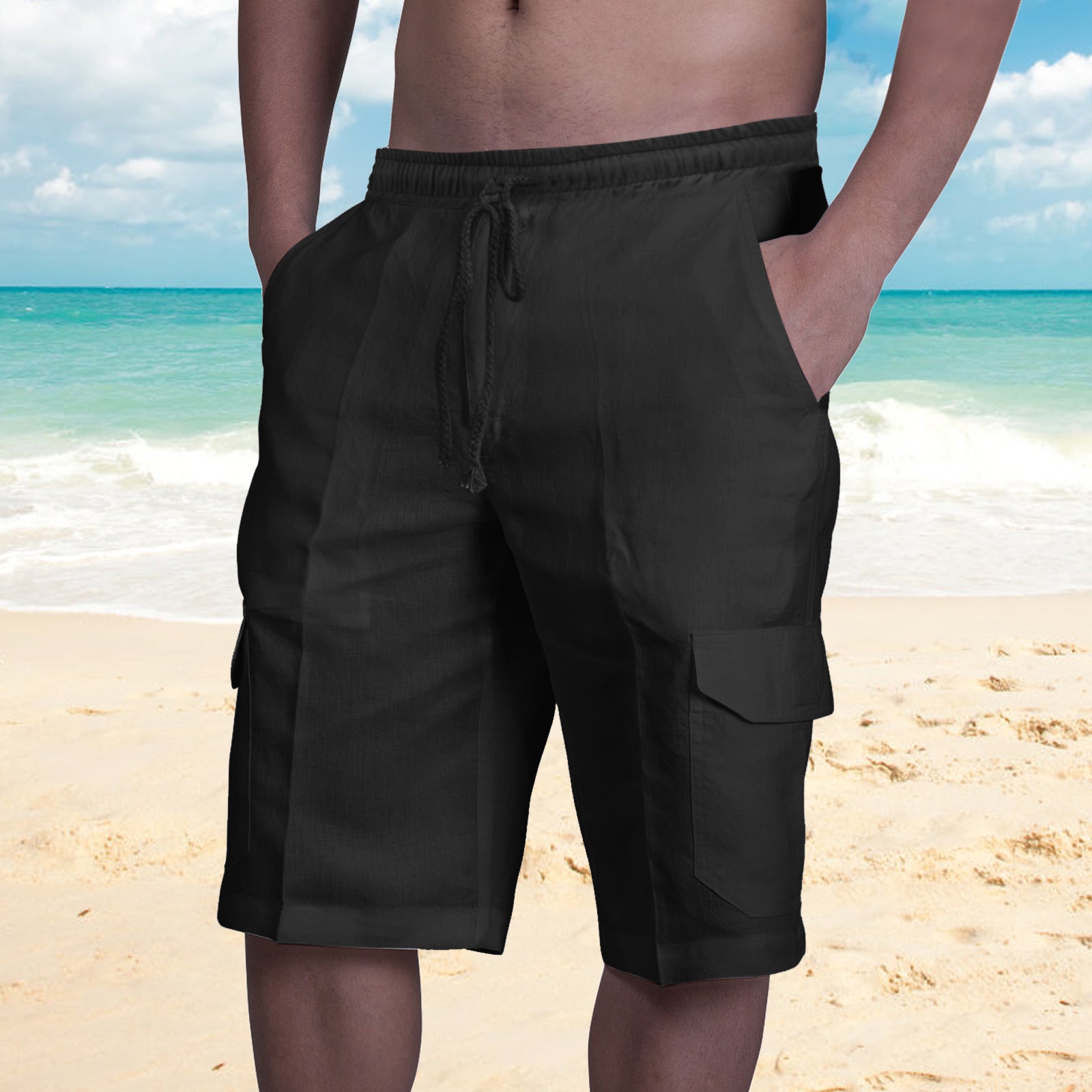 Cargo Shorts für Herren mit praktischen Taschen