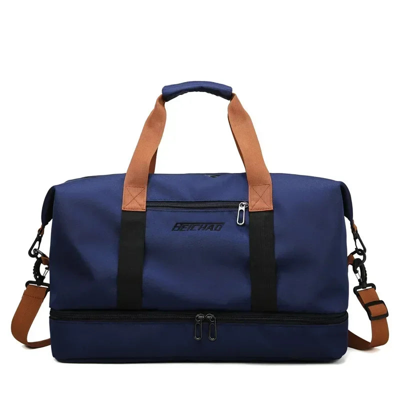 Fitness Reisetasche mit Schuhfach & Nassfach