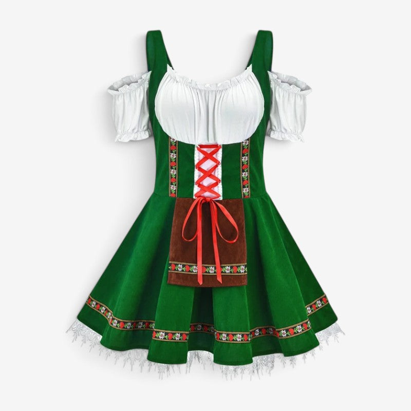 Damen-Dirndl mit ausgestelltem Rock