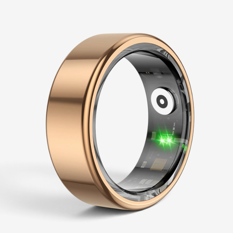 VitalForge – Smart-Ring aus Edelstahl zur Aktivitäts- und Vitalzeichenverfolgung