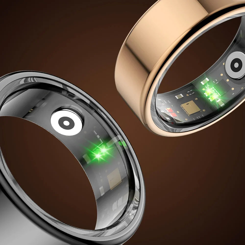 VitalForge – Smart-Ring aus Edelstahl zur Aktivitäts- und Vitalzeichenverfolgung