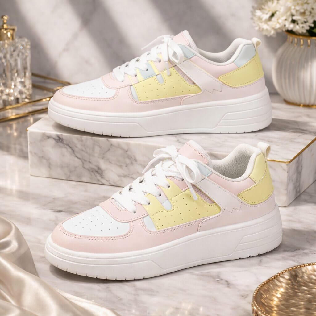Sneaker | Atmungsaktives Obermaterial | Gepolsterte Innensohle Komfort | StepViva