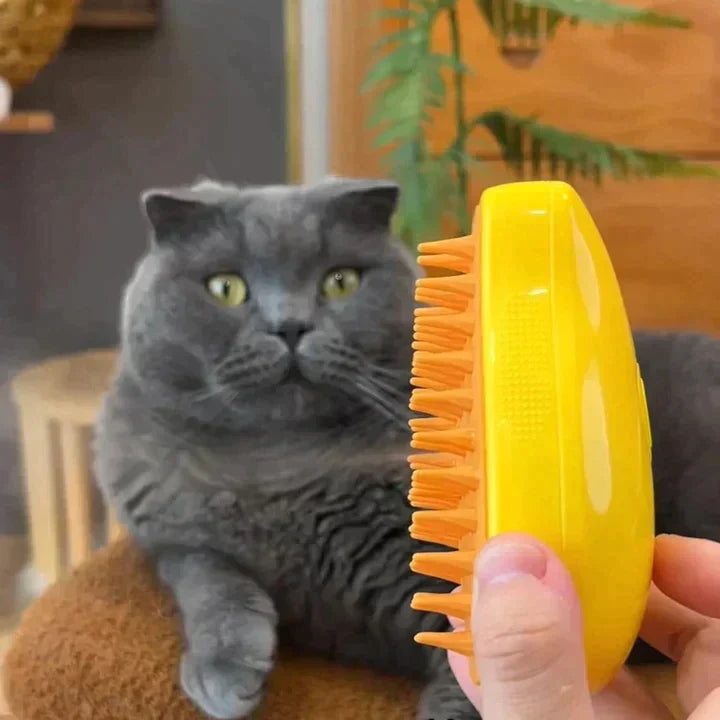 SteamBrush™ | Handliche Dampfbürste für Haustiere!