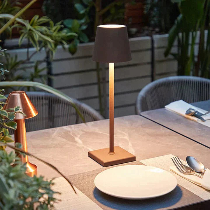 Tischlampe | Minimalistisches Design | Dimmbares LED-Licht | AuraTable