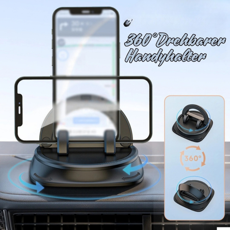 1+1 Gratis  | Orbiton - 360° Handyhalterung fürs Auto für Smartphones
