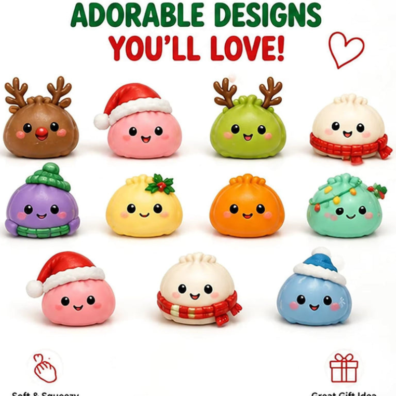 Sensimas - Adventskalender mit 24 Squishy-Spielzeugen