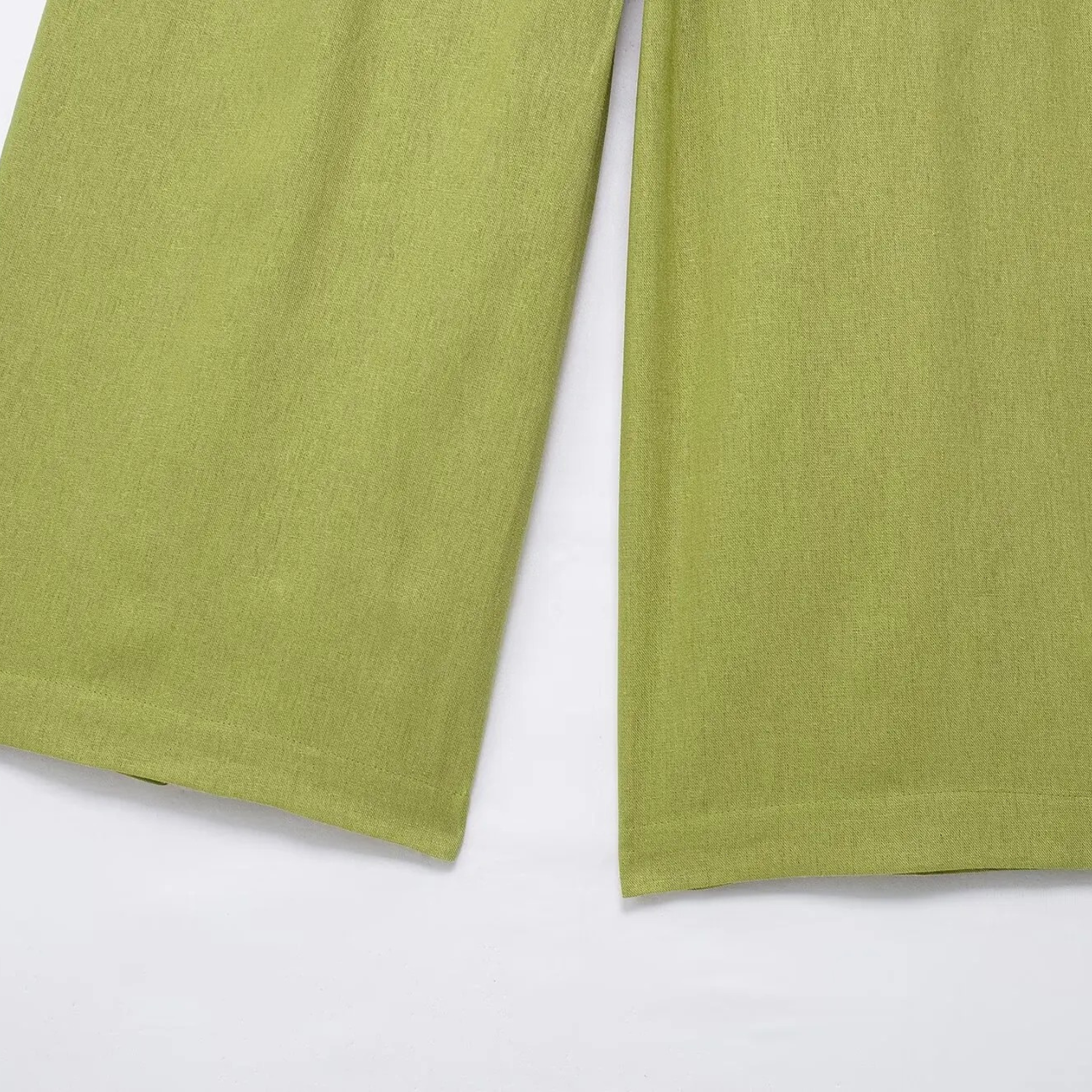 Lilli | Set mit Weiten Hosen & Bluse mit Schlitzsaum