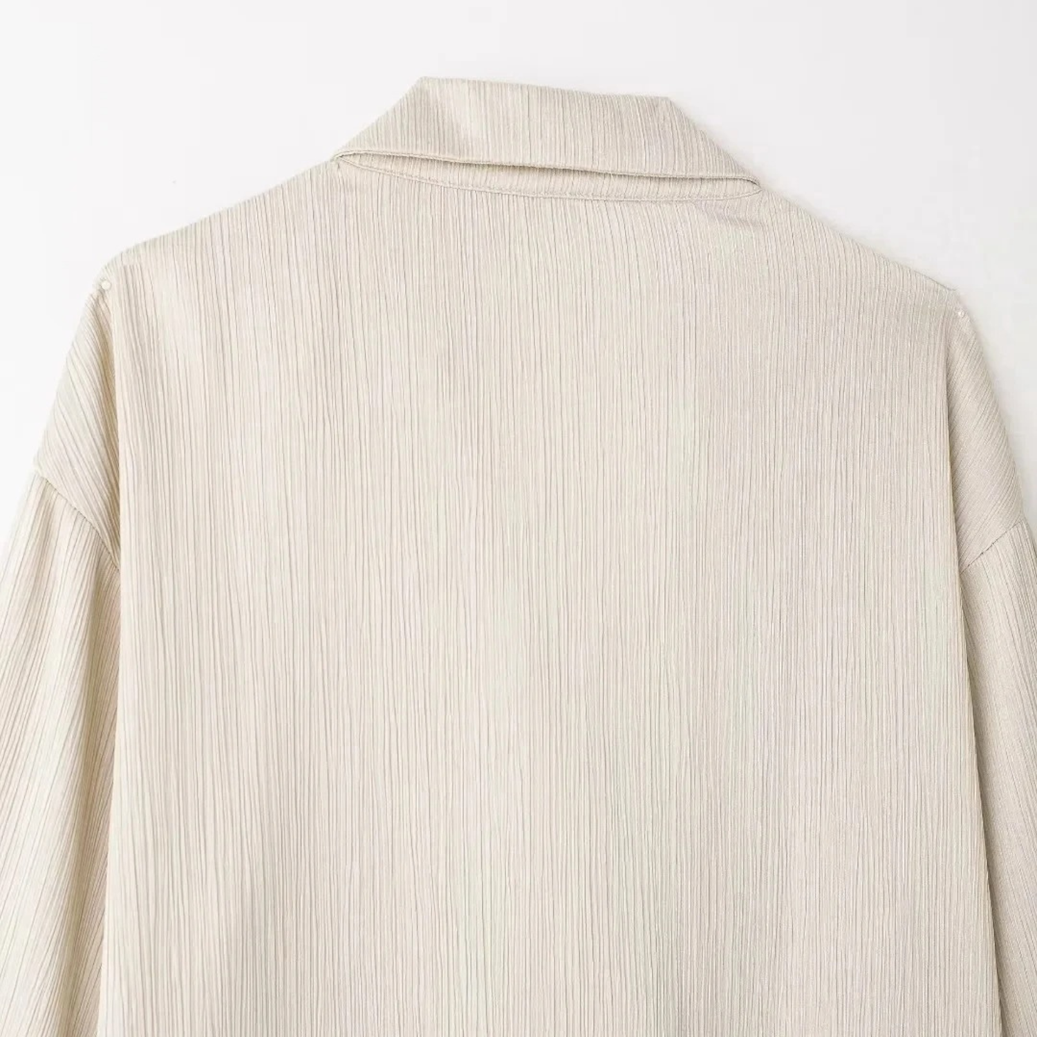 Leni | Retro Blazer mit Knittereffekt & High-Waist Schnürhose