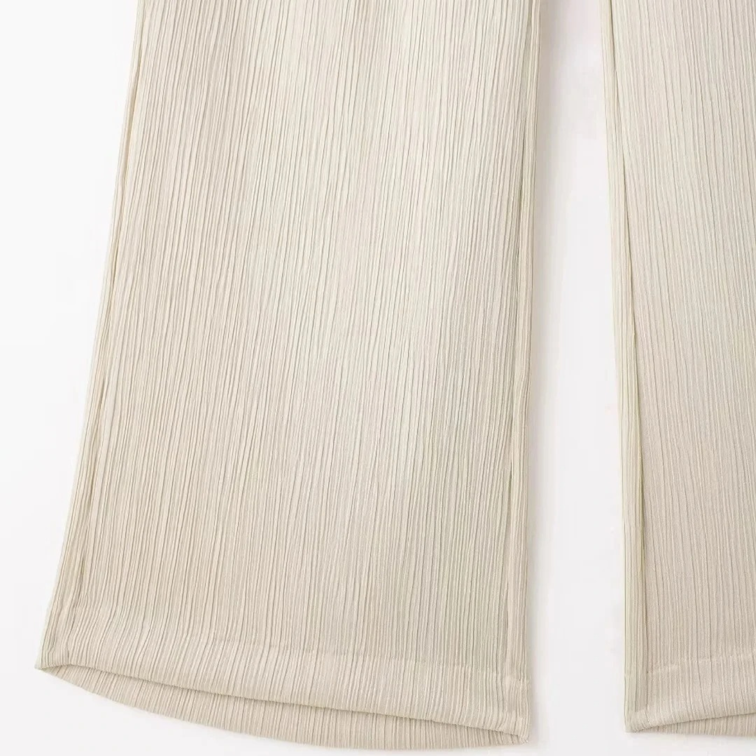 Leni | Retro Blazer mit Knittereffekt & High-Waist Schnürhose