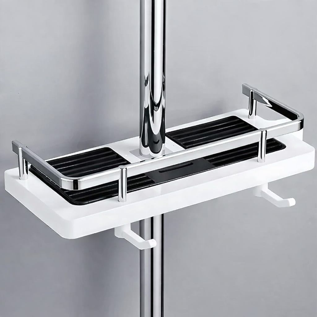 Verstellbar | Bohrfrei | Rostfrei Edelstahl | ShowerFlex