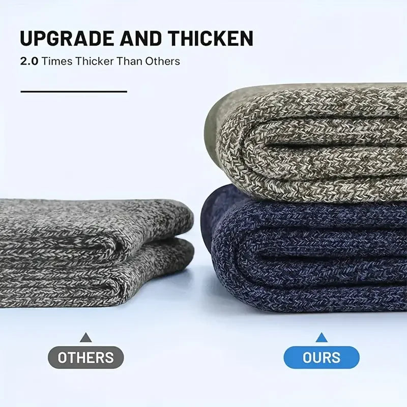 Warmhike - Wandersocken-Set mit Polsterung für Outdoor-Aktivitäten