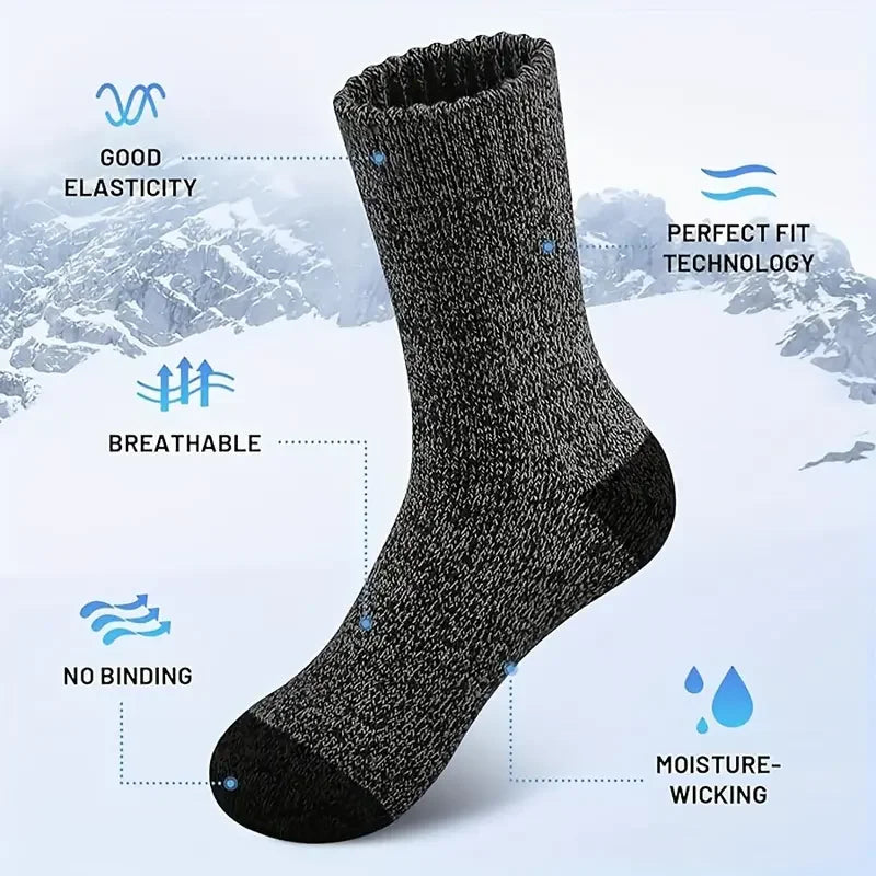 Warmhike - Wandersocken-Set mit Polsterung für Outdoor-Aktivitäten