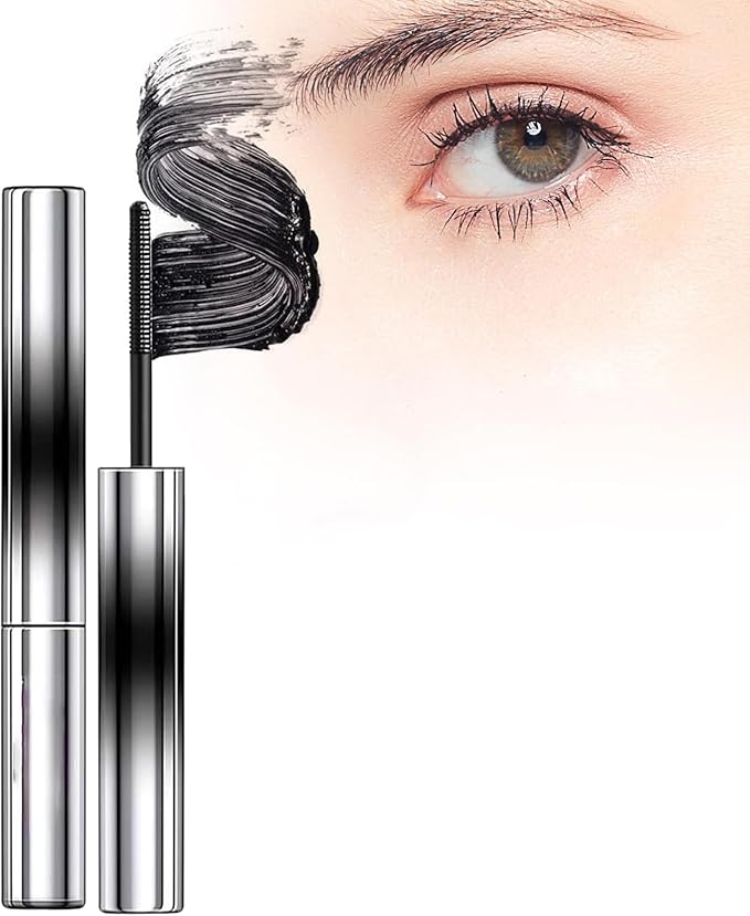 Wasserfest Wimperntusche | Sofort Volumen | Präzisionsbürste klumpenfrei | IronEye