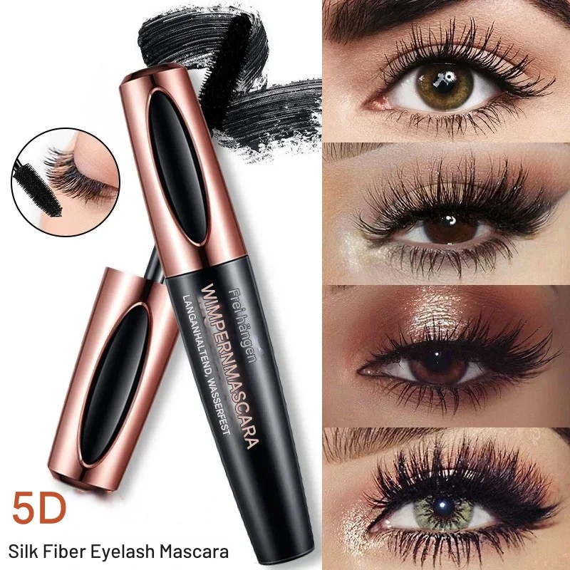Wimperntusche | Wimpernmascara 5D | Längerer & Voluminöser Look | Lashora