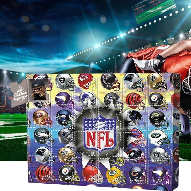 American-Football-Adventskalender mit 24 Überraschungen