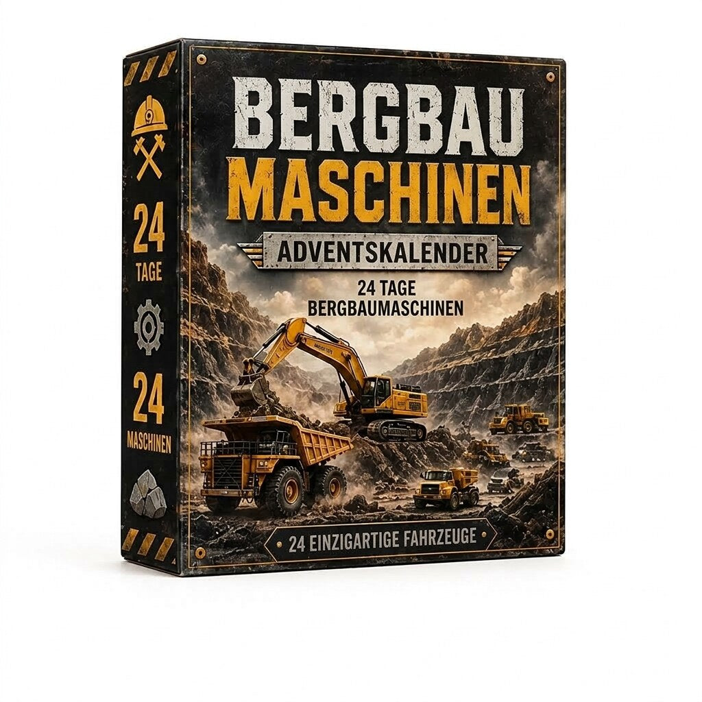 Adventskalender mit 24 Sammelfahrzeugen in 10 Themen