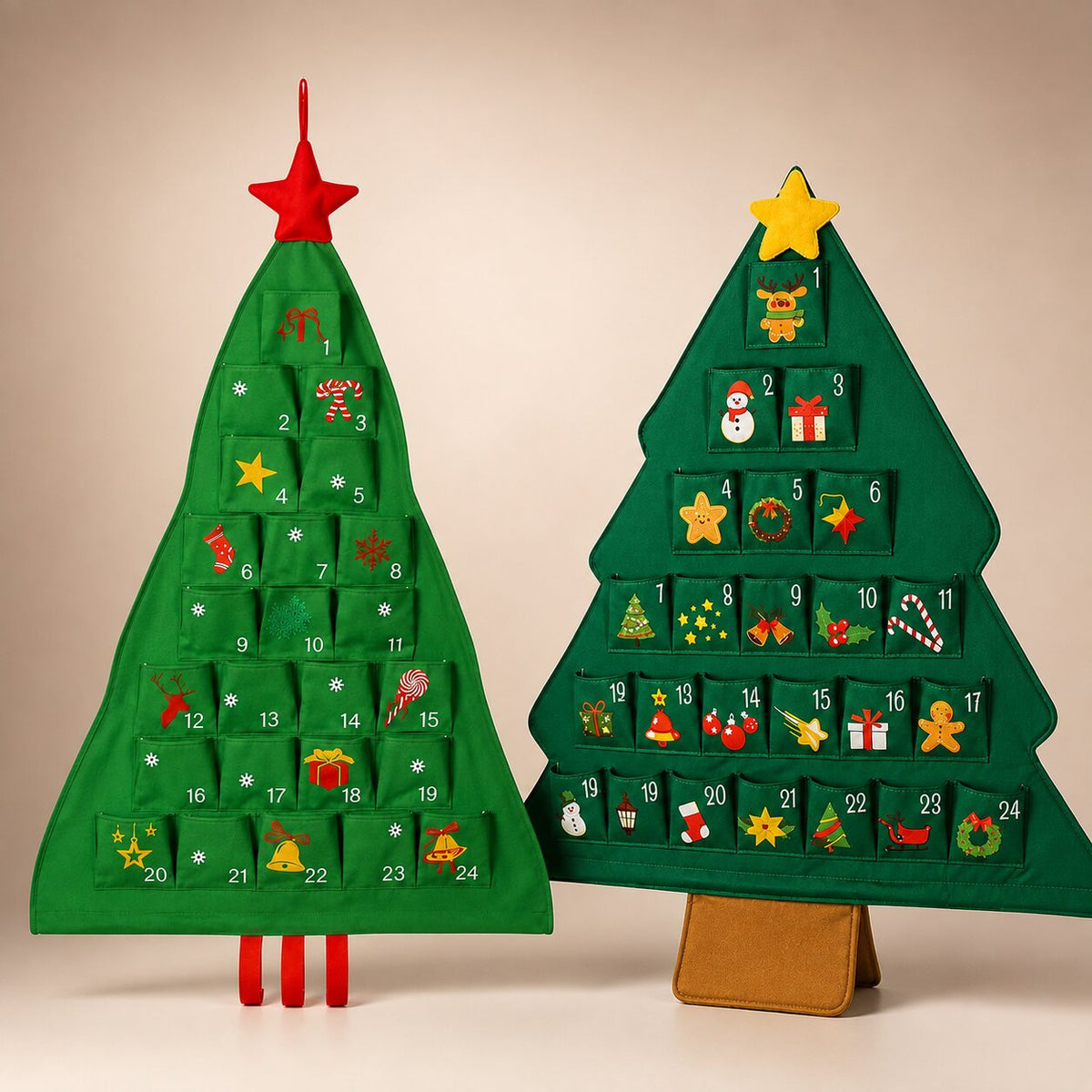Noeltree - Adventskalender zum Selbstbefüllen in Weihnachtsbaumform