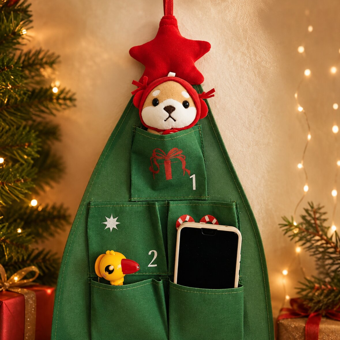 Noeltree - Adventskalender zum Selbstbefüllen in Weihnachtsbaumform