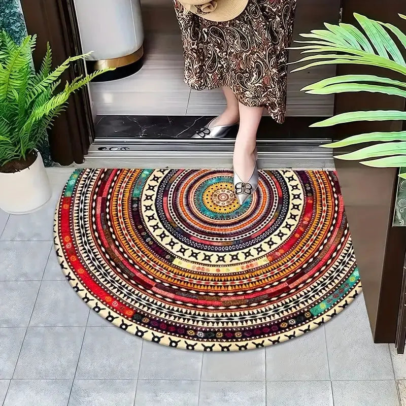 Halbmond Fußmatte Boho Design