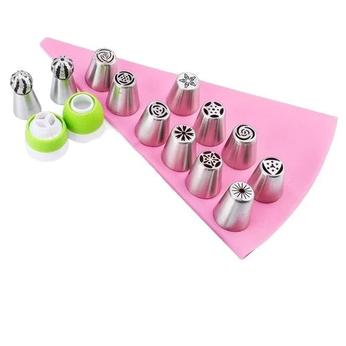 Bake - Spritztüllen-Set für Tortendekoration