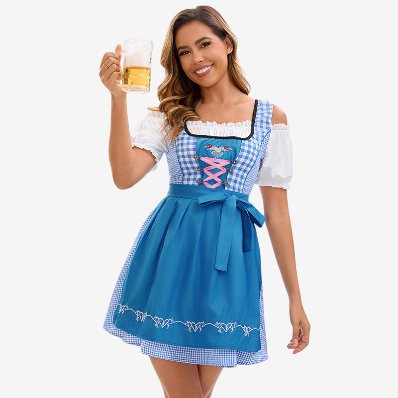 Stitchora - Dirndlkleid für Damen mit bestickte