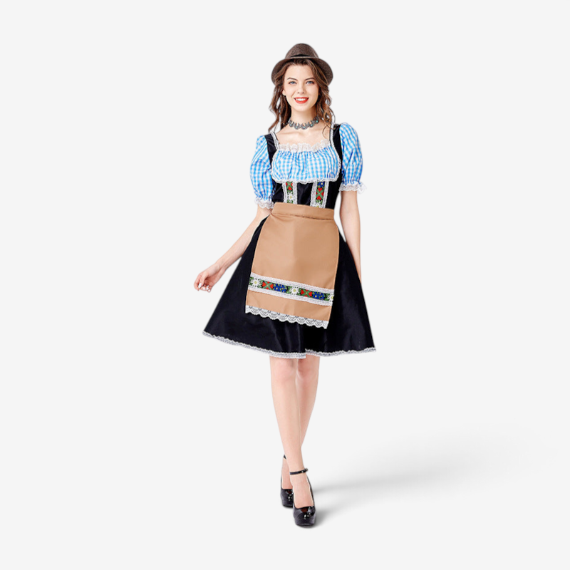 Carmelle - Dirndl für Damen mit Carmenbluse