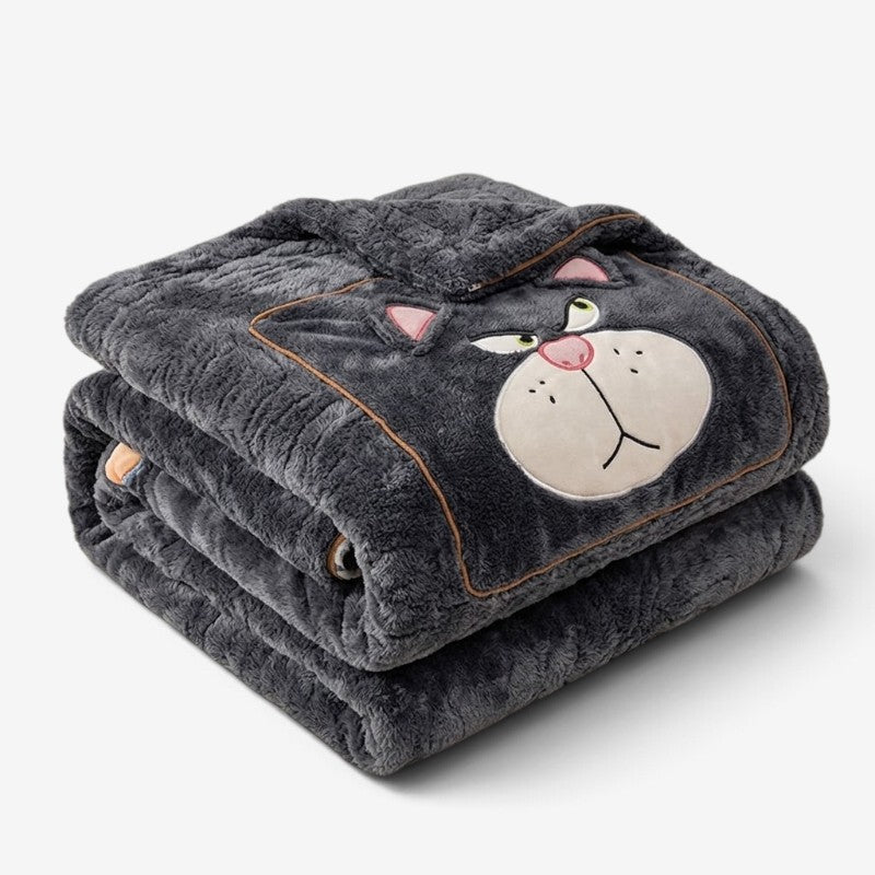 Pillowza - Umwandelbare Decke mit Kissenkombination und 2 Kissen