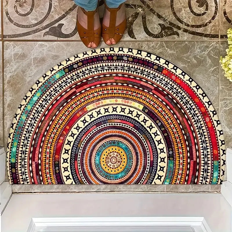 Halbmond Fußmatte Boho Design