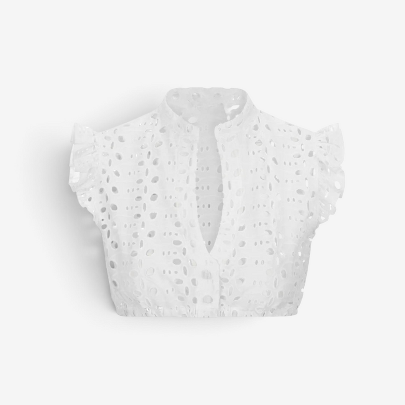 Damen-Dirndlbluse mit Knopfleiste