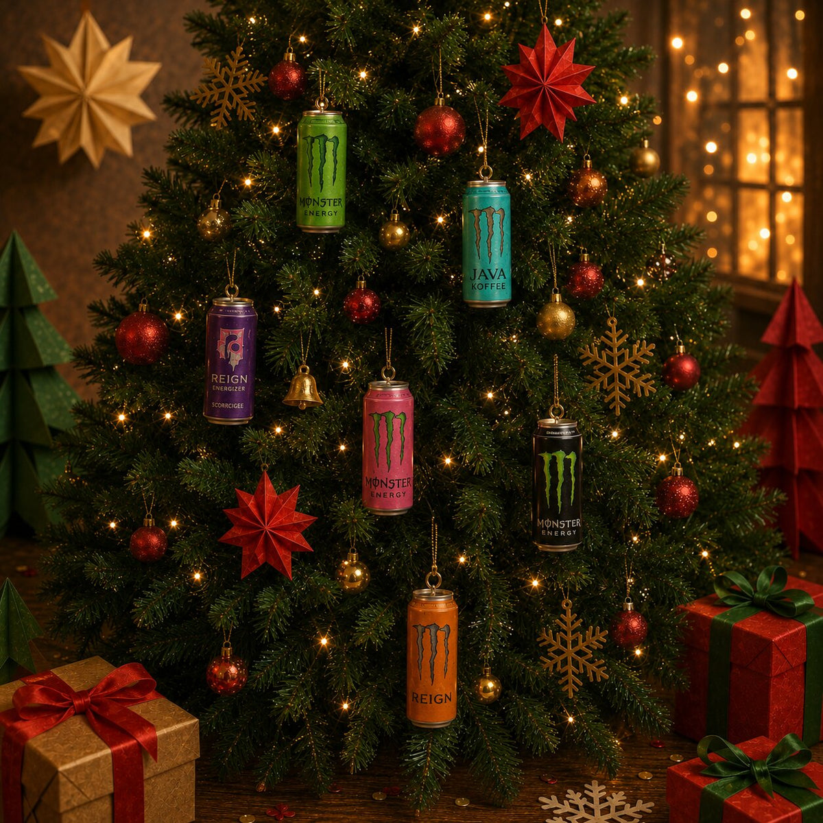 Fizzmas - Adventskalender mit Energy Drink Motiven