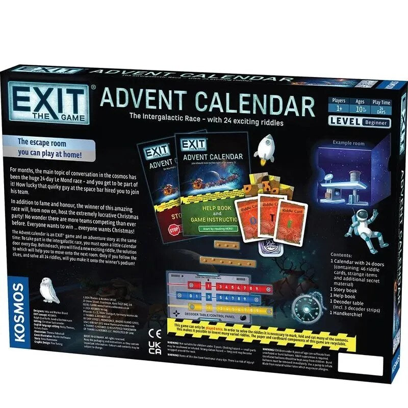 Escape-Room-Adventskalender mit Logik-Rätseln