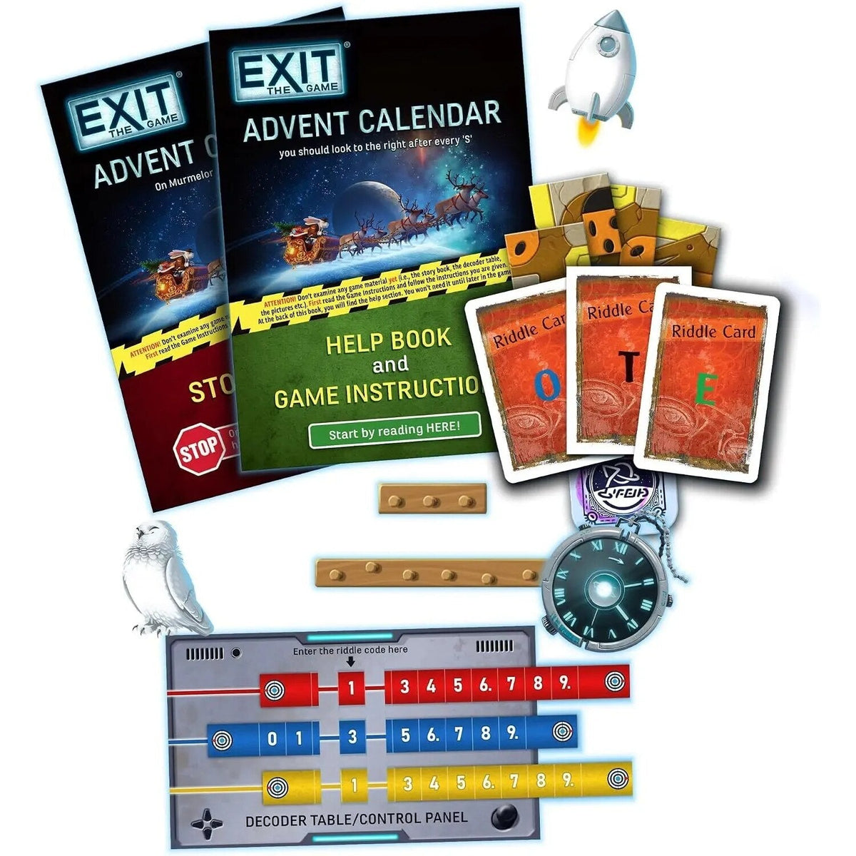 Escape-Room-Adventskalender mit Logik-Rätseln