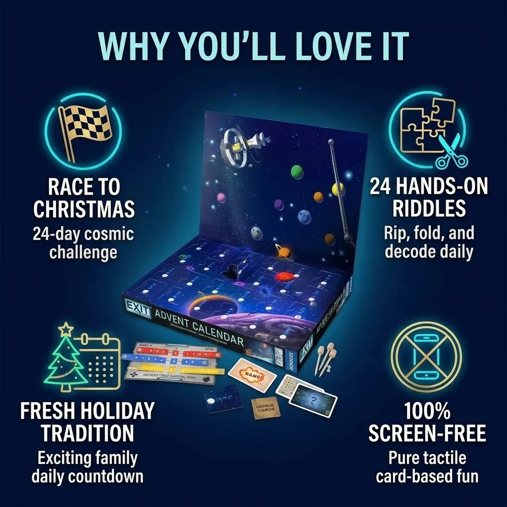 Escape-Room-Adventskalender mit Logik-Rätseln