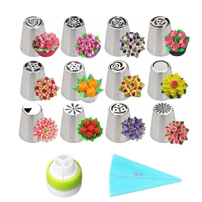 Bake - Spritztüllen-Set für Tortendekoration