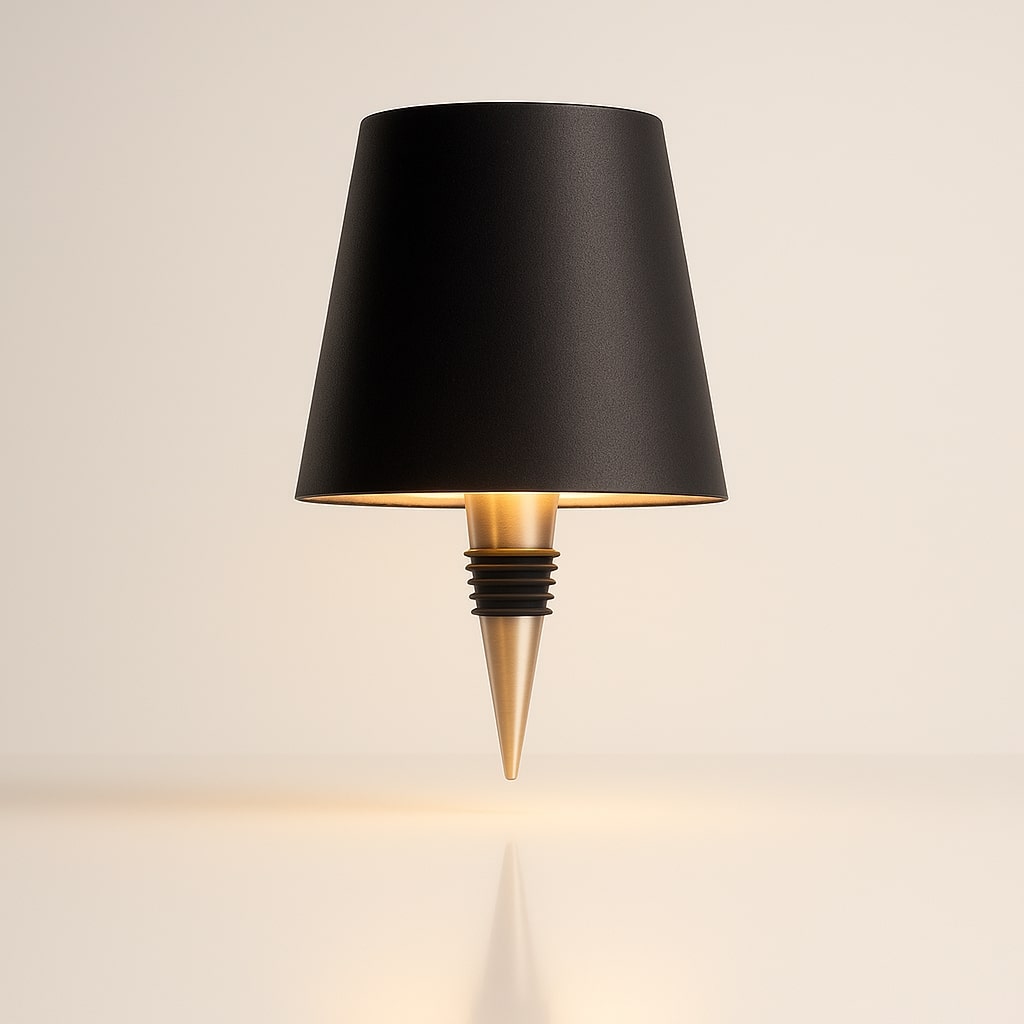 Bottlume - Kabellose LED-Flaschenlampe mit USB-Aufladung
