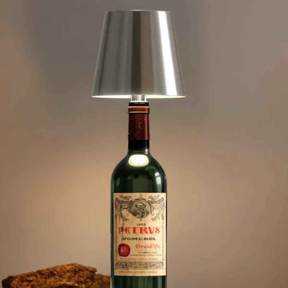 Bottlume - Kabellose LED-Flaschenlampe mit USB-Aufladung