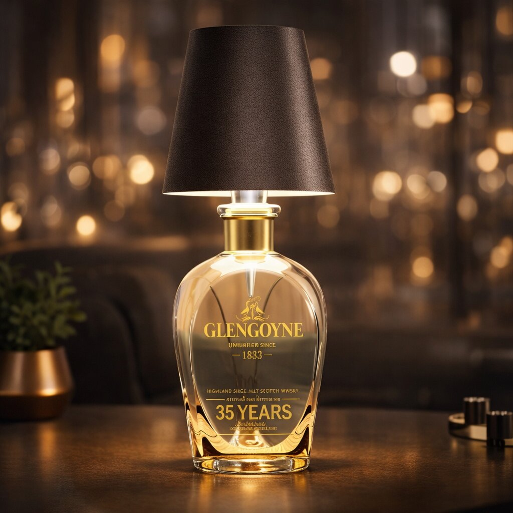 Bottlume - Kabellose LED-Flaschenlampe mit USB-Aufladung