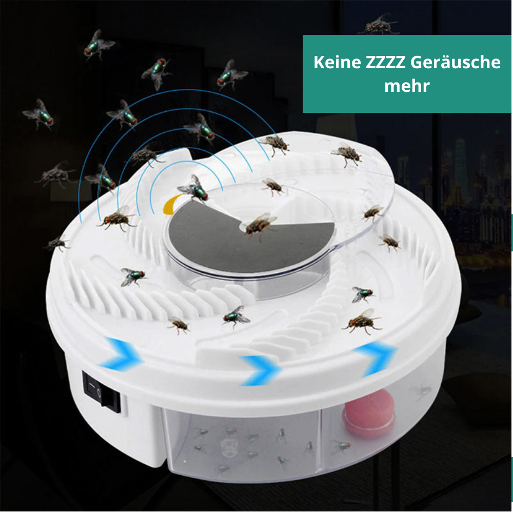 Fliegenfalle mit Rotation & Köderkammern