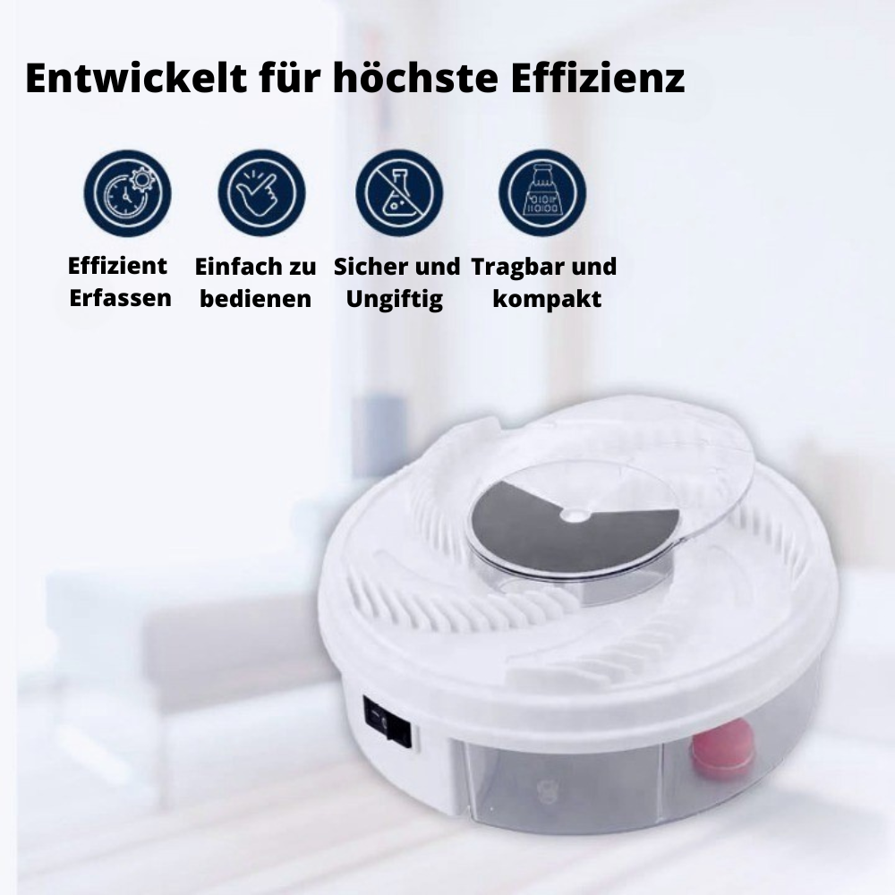 Fliegenfalle mit Rotation & Köderkammern