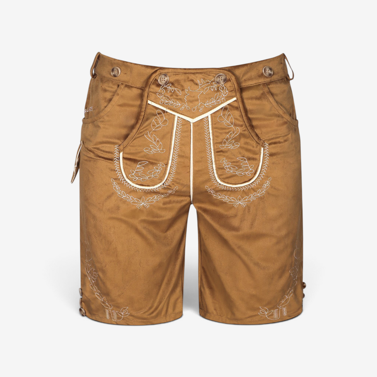 Breechford - Herren Trachtenhose mit besticktem Hosenlatz
