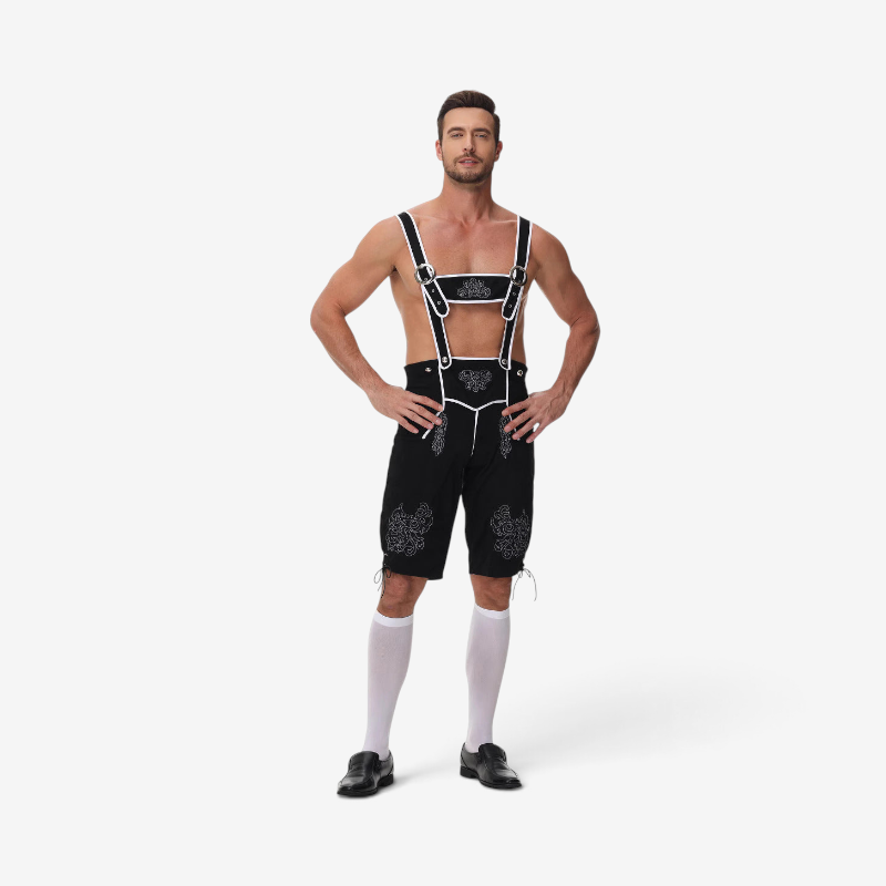 Herren-Trachtenkurzanzug mit Traditionelles Design