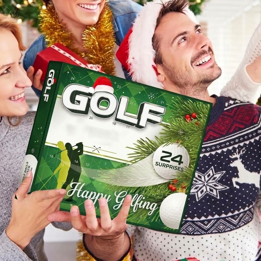 TeeMaster – Golf-Adventskalender mit 24 Zubehörteilen